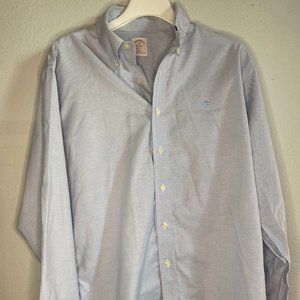 **SAME DAY SHIPPING** Brooks Brothers, Light Blue, Long Sleeve (Regular Fit)